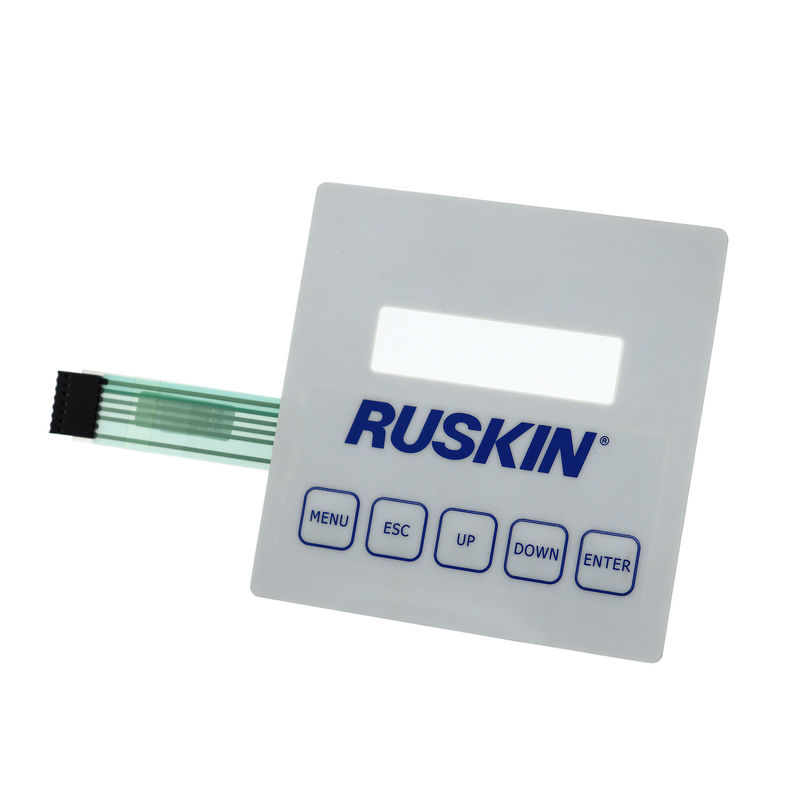 Kekuatan Aksi 100-500g Multicolor Membrane switch dalam persyaratan pelanggan